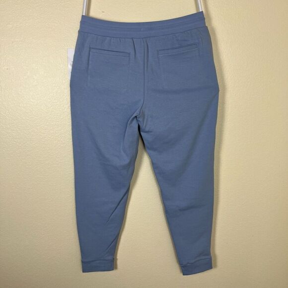 Athleta Womens Size 14 Tall Blue Apres Ski Down Jogger Quilted Outdoor Pants NEW - Picture 3 of 7